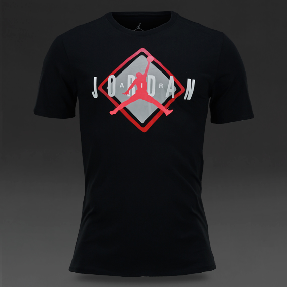 Jordan Tee Black/Red/White for Men